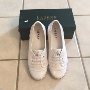 Lauren Ralph Lauren White Estella Shoes